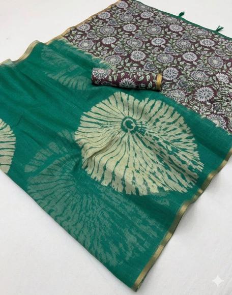 Svara lisha linen-3 famous saree market in surat